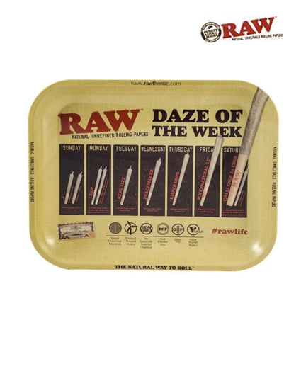 Raw Daze Of The Week Rolling Tray