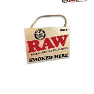 Raw Smoked Here Sign