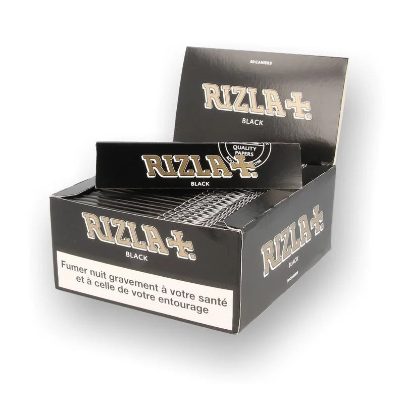 Rizla Black Kingsize Rolling Papers Full Box 2d 0001