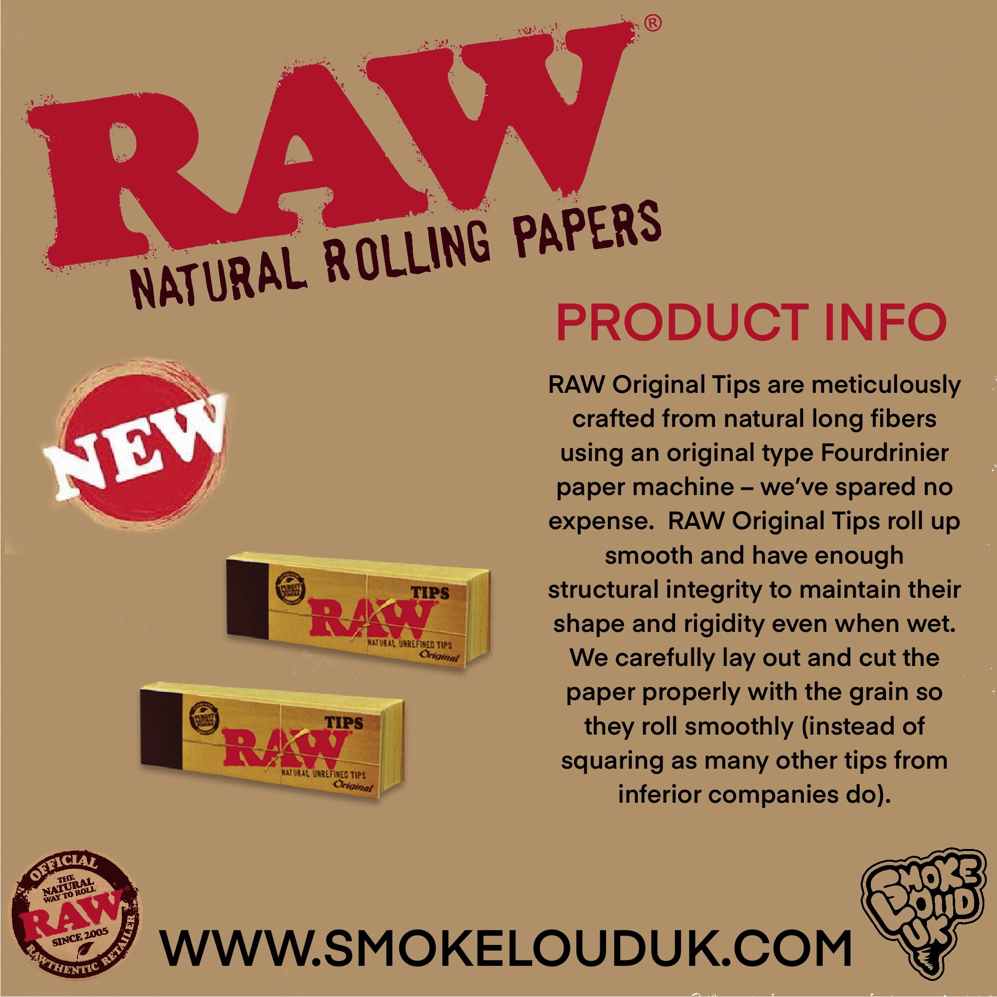 RAW Tips (single) – Smoke Loud UK