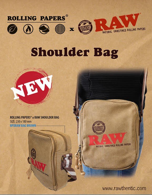 RAW Shoulder Bag Smoke Loud UK