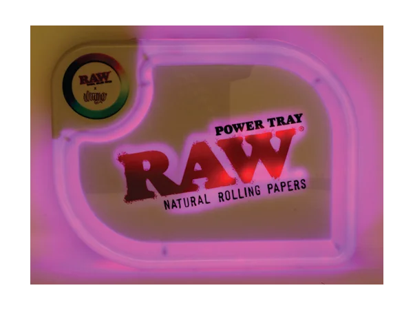 raw power tray front lit