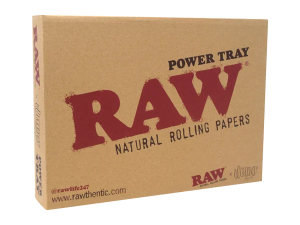 raw power tray packaging