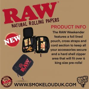 RAW Weekender Smell Proof Pouch