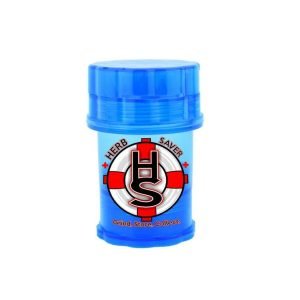 mini herb saver grinder 1.5" x 2.5" herb grinder (various colors available)