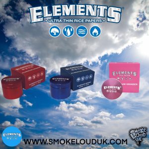 elements herb grinder pink