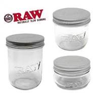 raw mason jars